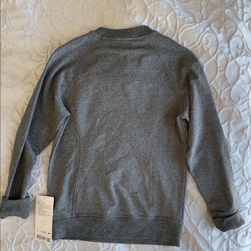 lululemon athletica Gray Sweatshirt - Picture 4 of 4
